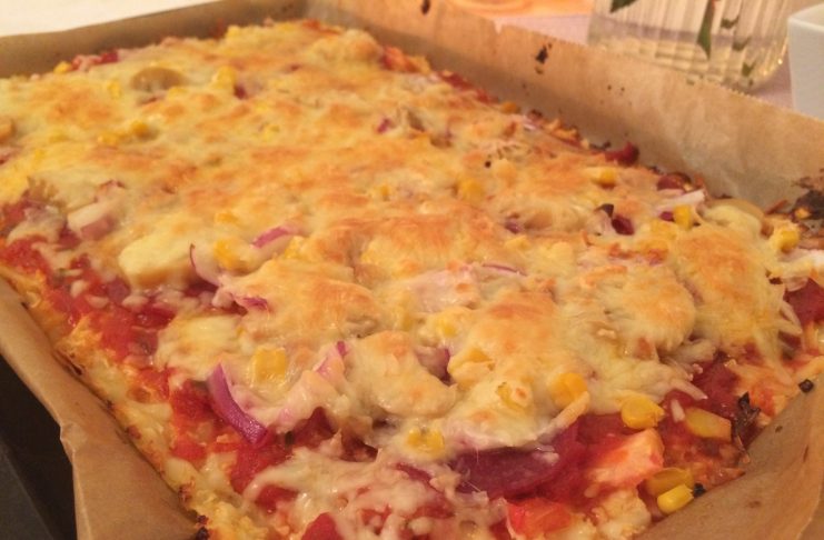 Leckere Low Carb Pizza selber machen
