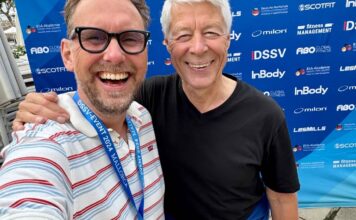Lebenselixier Bewegung: Warum ich Dir das Buch von Thomas Wessinghage einfach empfehle Michael Leibrecht mit Prof. Dr. Thomas Wessinghage, Präsident des DSSV, beim DSSV-Event 2024 auf Mallorca