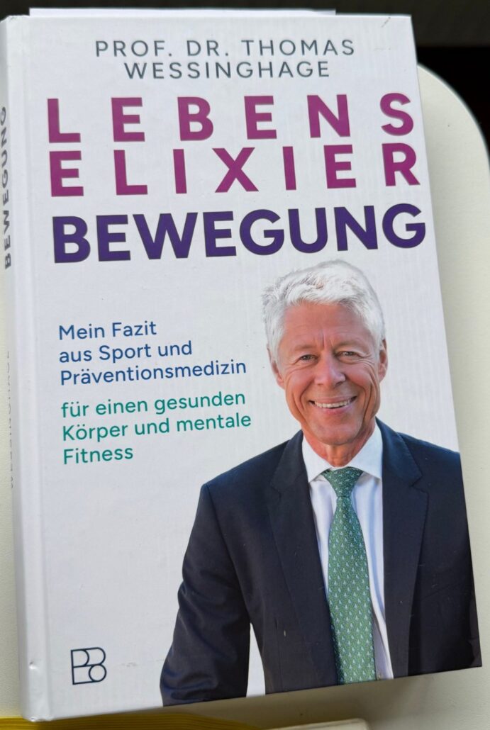 Buchcover Lebenselixier Bewegung von Prof. Dr. Thomas Wessinghage